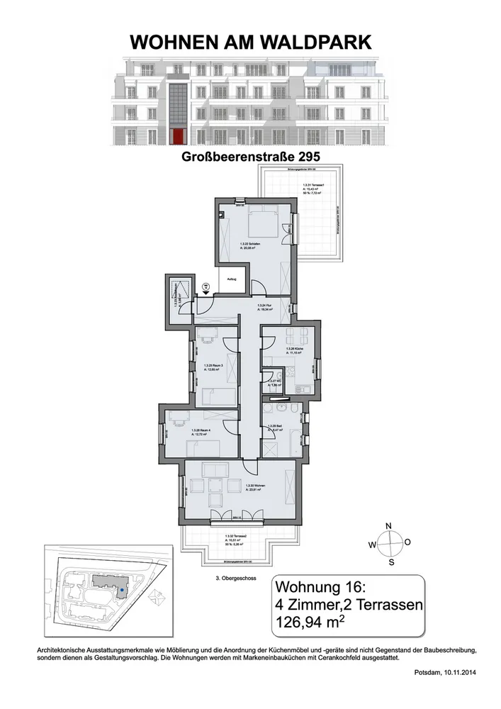 Grundriss WE16