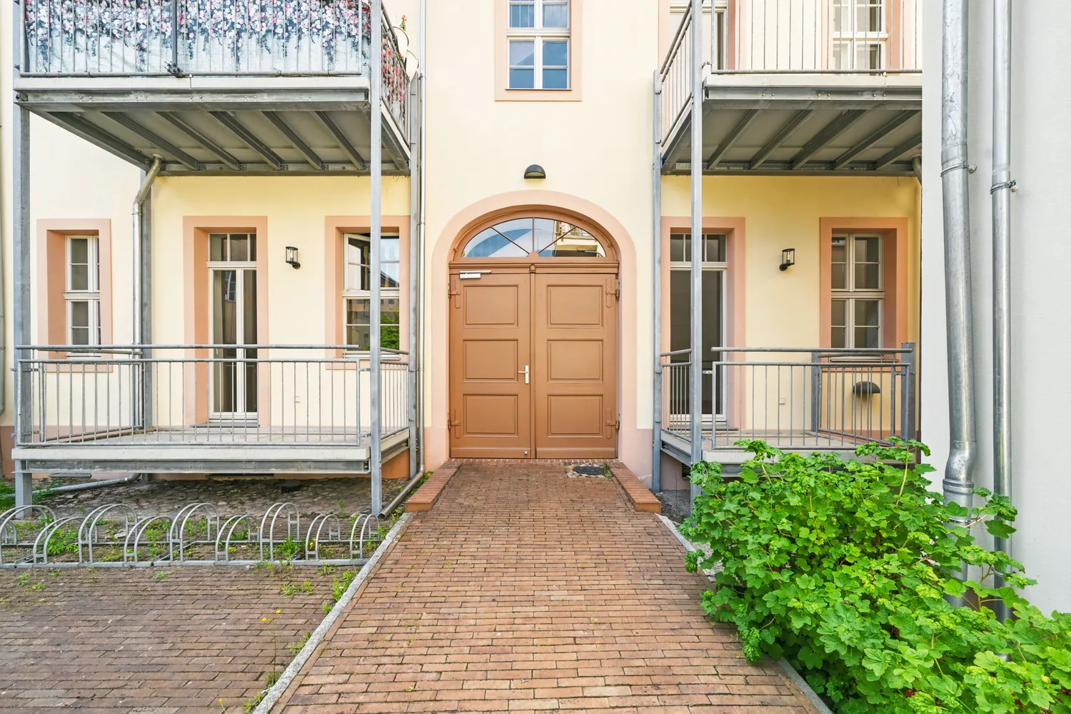 Rückseite Vorderhaus