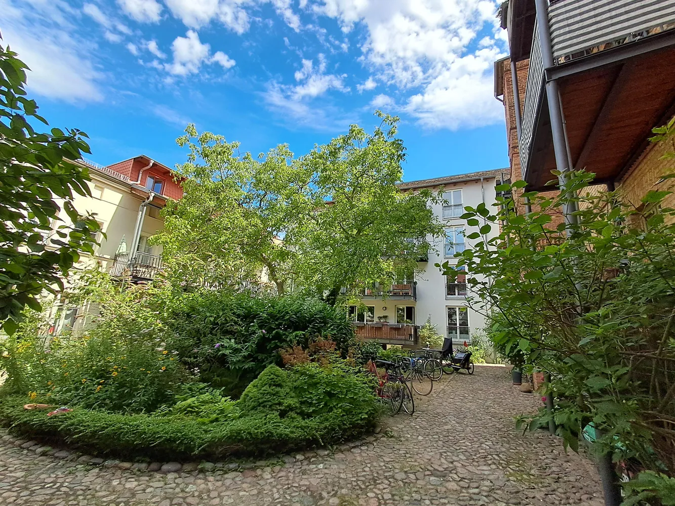 urbaner Innnenhof