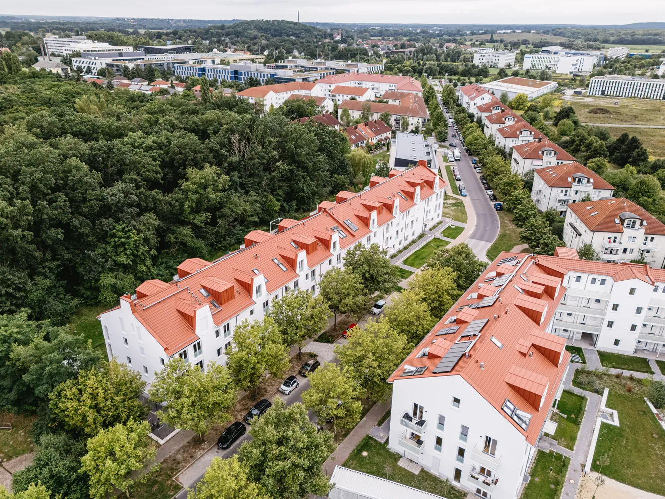 2-Zimmer-Wohnung in Potsdam-Golm mit Mietergarten - Haus E