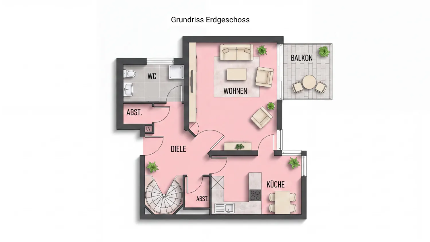 Grundriss Erdgeschoss