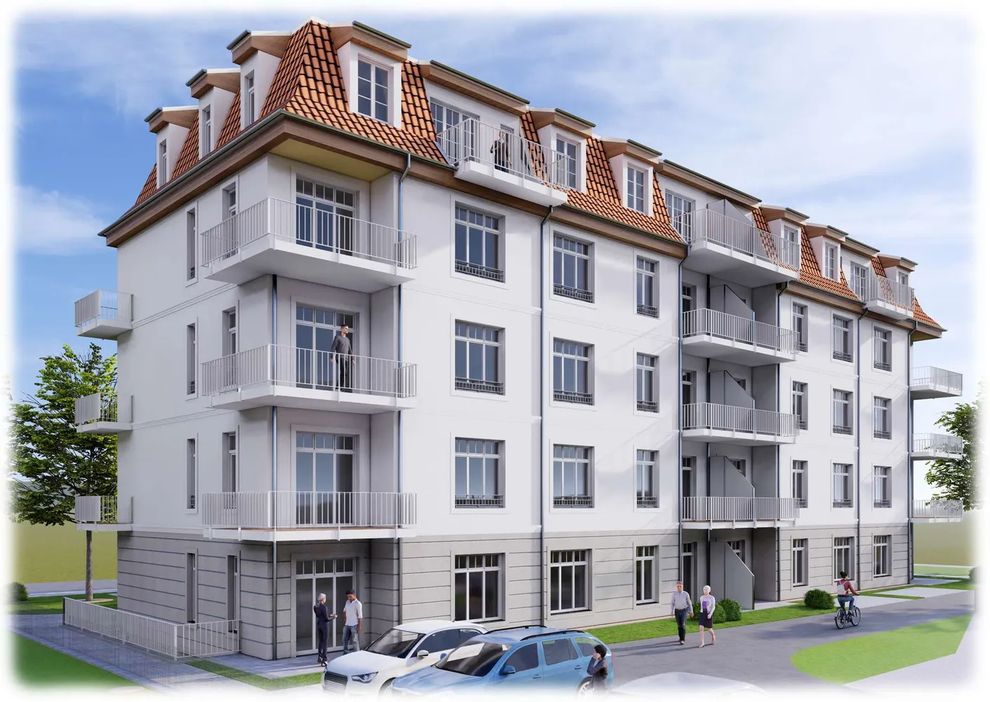 Visualisierung - Hausansicht R
