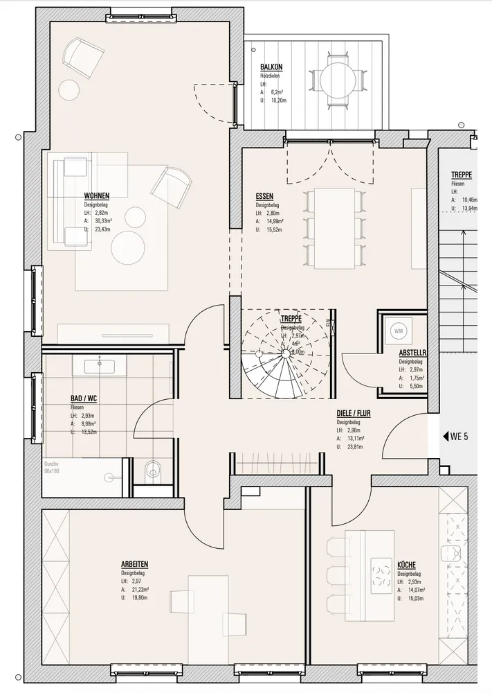 Grundriss 1. OG