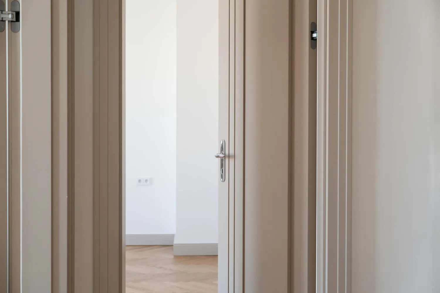 Blick in das Schlafzimmer