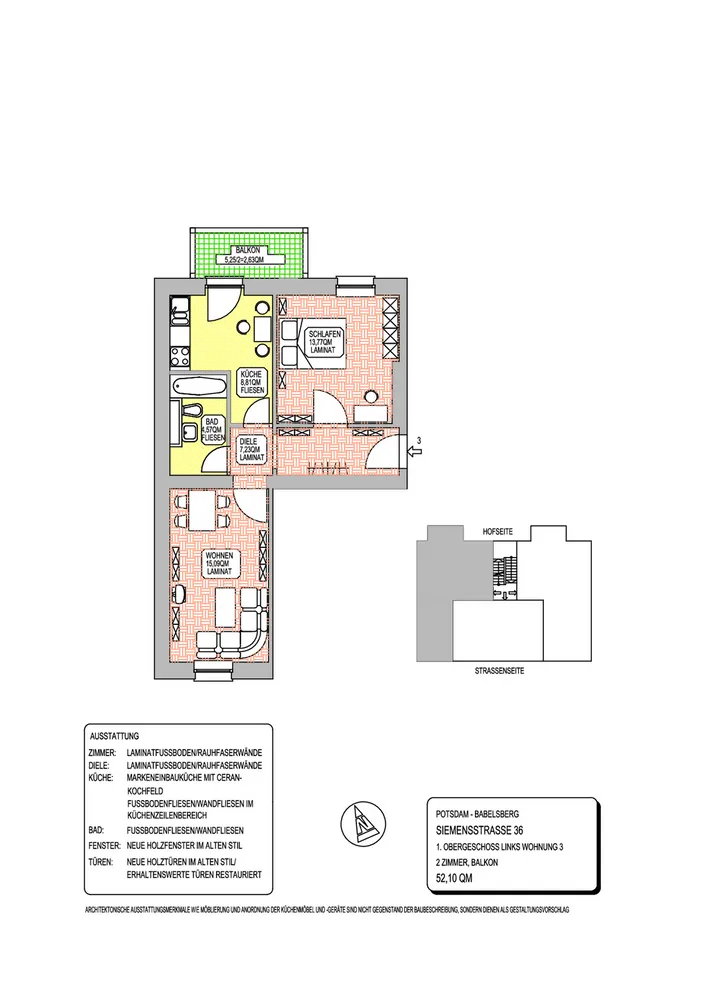 Grundriss WE3