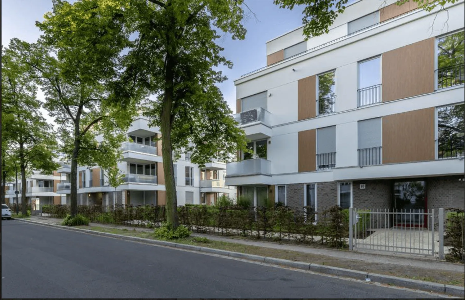 Hausansicht Straße