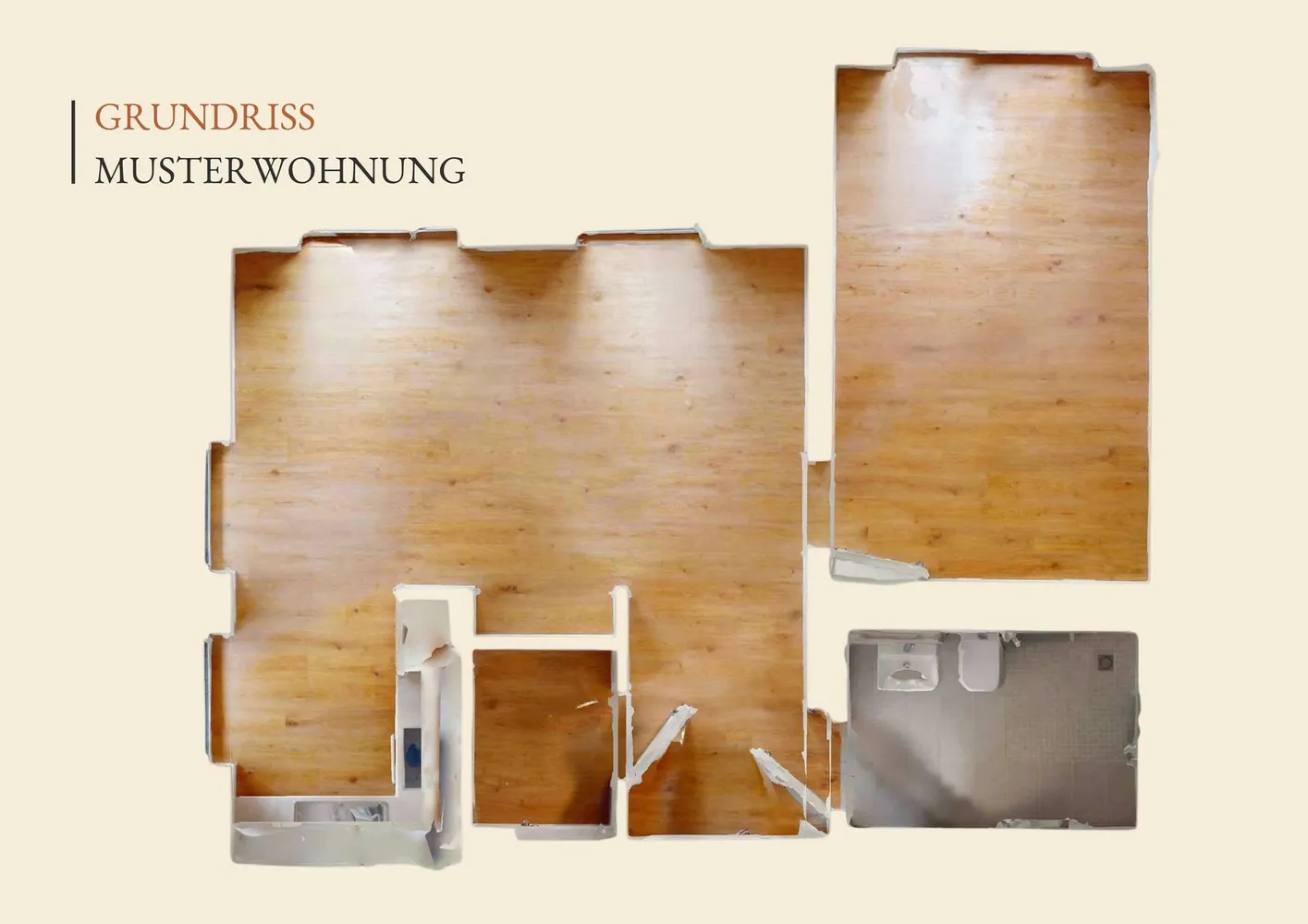 Grundriss - Musterwohnung