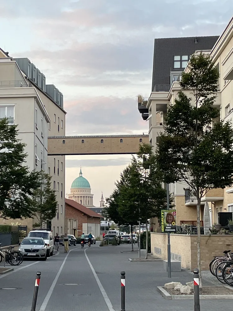 Blick zur Nikolaikirche