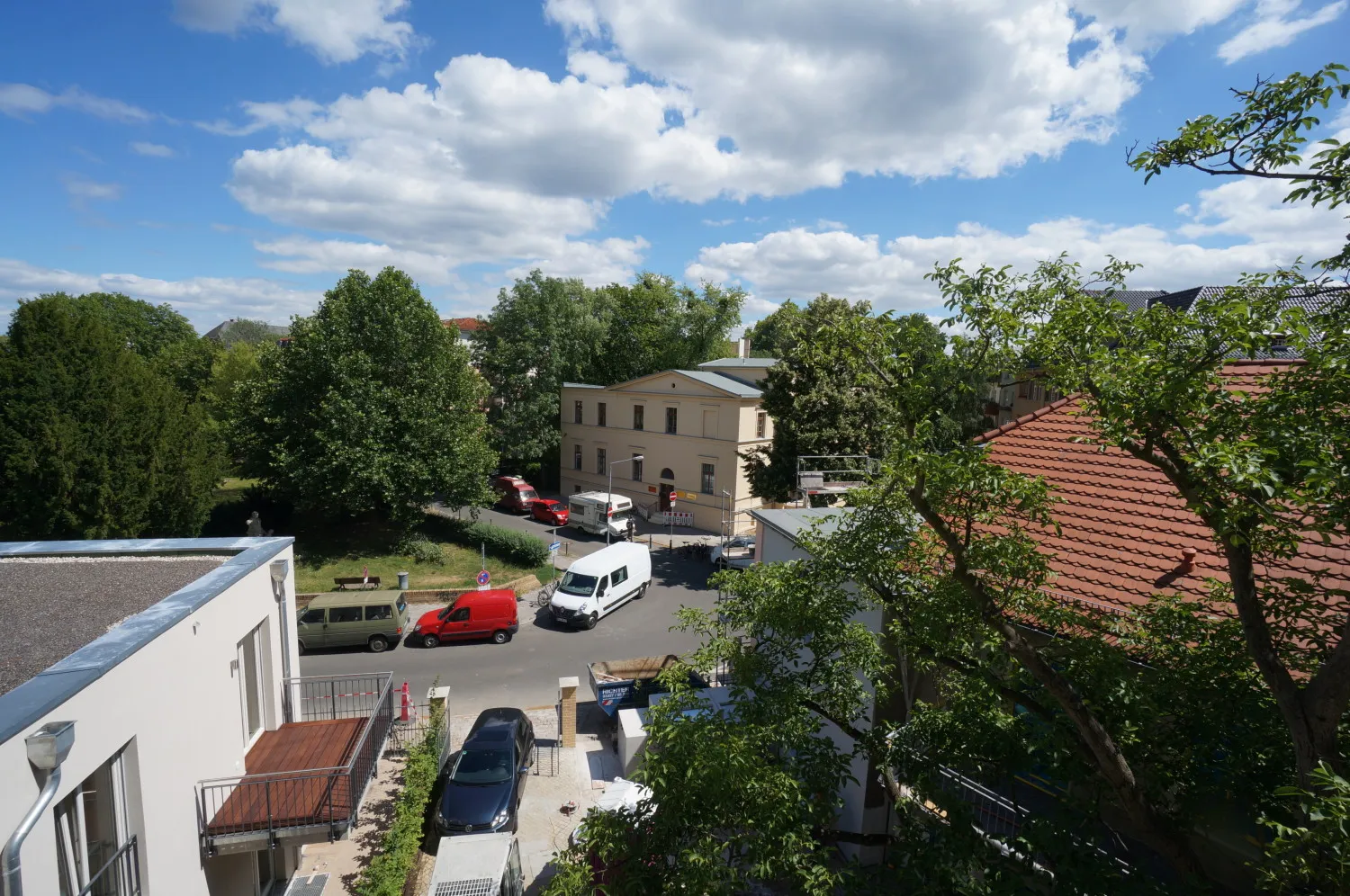 Balkon Ausblick